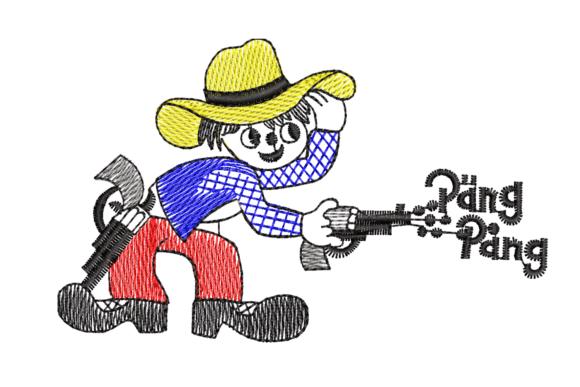 Cowboy Embroidery Design: A Craft Fair Review