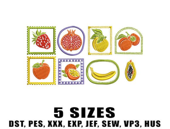 Cute Fruit Embroidery Designs: A Seasonal Review