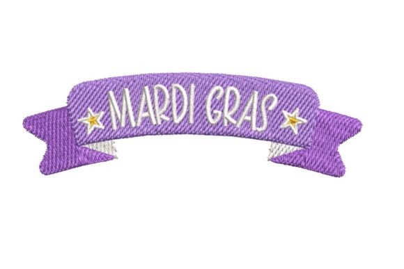 Mardi Gras Celebration Banner Embroidery Design Review