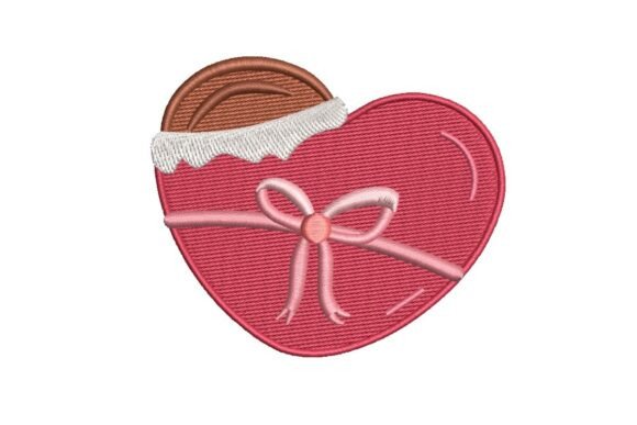 Valentine's Heart Chocolate Box Embroidery Review